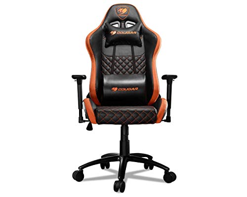 Fauteuil Gamer COUGAR Gaming ARMORPRO Noir/Orange – Taille Medium