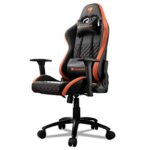 Fauteuil Gamer COUGAR Gaming ARMORPRO Noir/Orange - Taille Medium