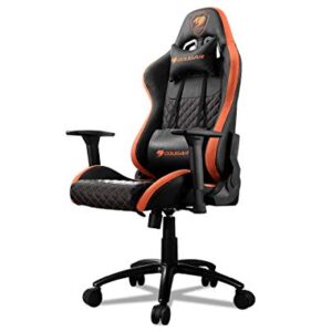 Fauteuil Gamer COUGAR Gaming ARMORPRO Noir/Orange – Taille Medium