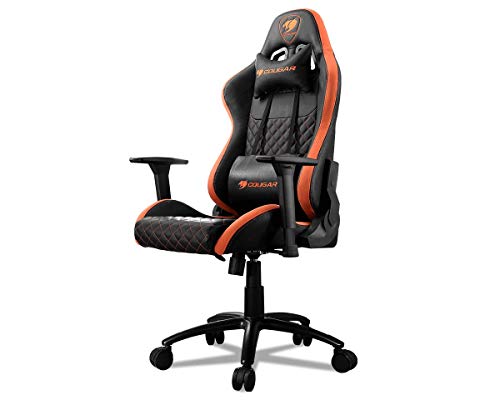Fauteuil Gamer COUGAR Gaming ARMORPRO Noir/Orange – Taille Medium