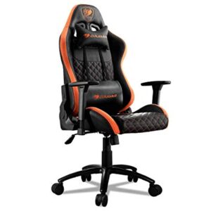 Fauteuil Gamer COUGAR Gaming ARMORPRO Noir/Orange – Taille Medium