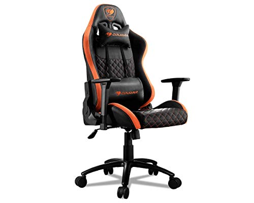 Fauteuil Gamer COUGAR Gaming ARMORPRO Noir/Orange – Taille Medium