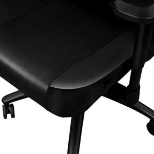 REKT Comfort-R : Chaise Gaming Noir en Simili Cuir et Velours 4D