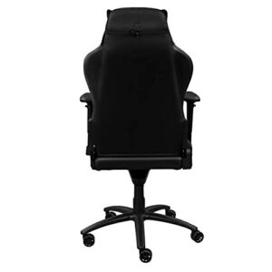 REKT Comfort-R : Chaise Gaming Noir en Simili Cuir et Velours 4D