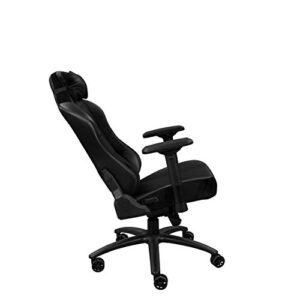REKT Comfort-R : Chaise Gaming Noir en Simili Cuir et Velours 4D