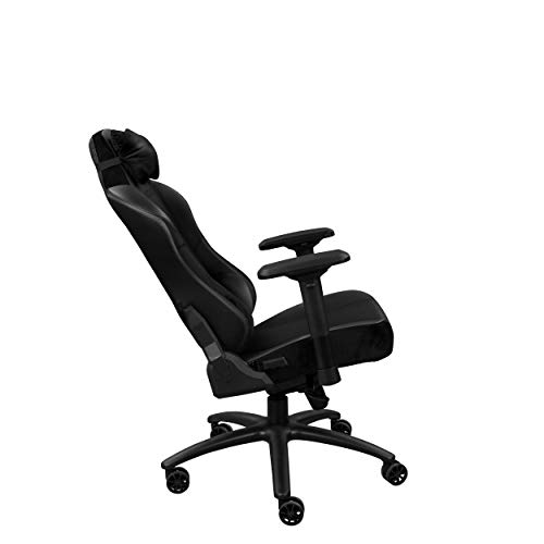 REKT Comfort-R : Chaise Gaming Noir en Simili Cuir et Velours 4D