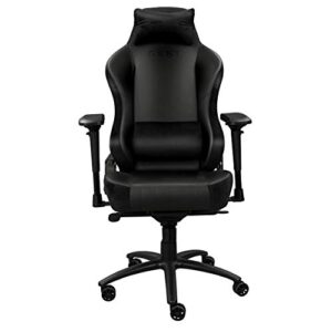 REKT Comfort-R : Chaise Gaming Noir en Simili Cuir et Velours 4D