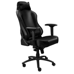 REKT Comfort-R : Chaise Gaming Noir en Simili Cuir et Velours 4D
