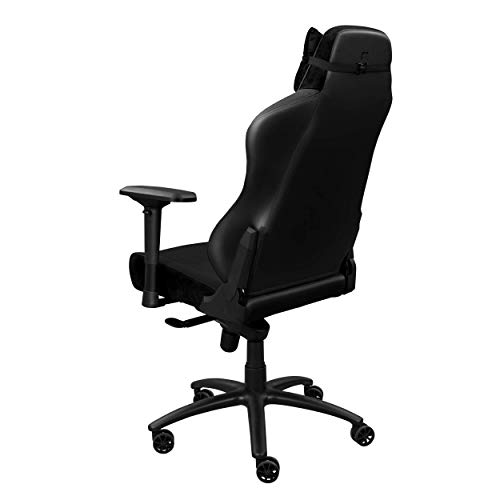 REKT Comfort-R : Chaise Gaming Noir en Simili Cuir et Velours 4D