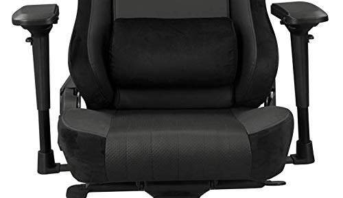REKT Comfort-R : Chaise Gaming Noir en Simili Cuir et Velours 4D