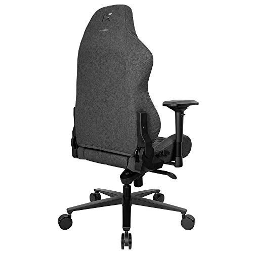 REKT ULTIM8 Chaise Gaming En Tissu Premium Noir – Inclinable 180°