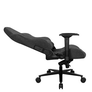 REKT ULTIM8 Chaise Gaming En Tissu Premium Noir – Inclinable 180°