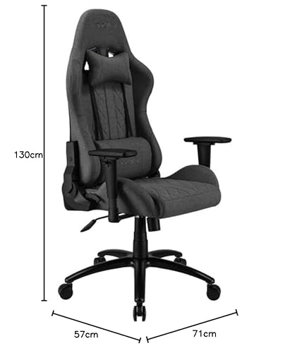 REKT ULTIM8-RS : Chaise Gaming Inclinable 160° avec Accoudoirs 3D Noir