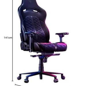 Razer Enki : Chaise de jeu réglable avec support lombaire intégré