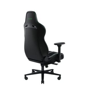Razer Enki Pro : Chaise de jeu confortable en cuir durable, vert