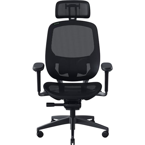 Razer Fujin Pro : Chaise Gaming Confortable avec Support Lombaire Noir