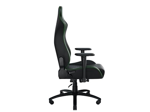 Razer Iskur X – Chaise de jeu ergonomique Noir-Vert XL en simili cuir