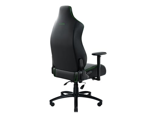 Razer Iskur X – Chaise de jeu ergonomique Noir-Vert XL en simili cuir