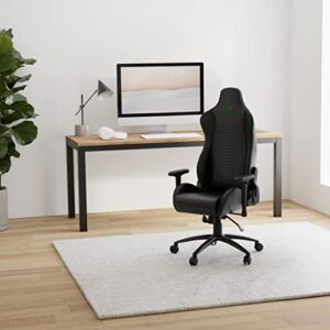 Razer Iskur X : Chaise de jeu ergonomique Noir-Vert en simili cuir