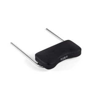 Repose-pieds Diablo X-Horn 2.0 et X-One 2.0 – Montage Facile, Noir