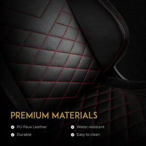 Chaise Gaming Noblechairs Epic – Cuir Synthétique PU Noir/Rouge