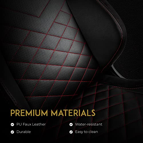 Chaise Gaming Noblechairs Epic – Cuir Synthétique PU Noir/Rouge