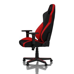 Nitro Concepts S300: Chaise de Gaming Inclinable Noir/Rouge, 135 kg