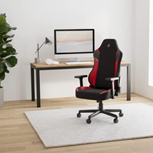 Chaise Gaming NITRO CONCEPTS X1000 Ergonomique Noir/Rouge, 135 kg