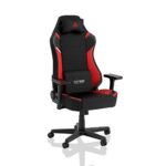 Chaise Gaming NITRO CONCEPTS X1000 Ergonomique Noir/Rouge, 135 kg