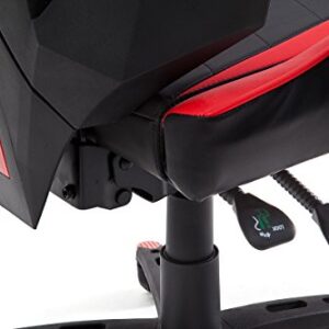Chaise Gamer Robas Lund MC Racing B1 Noir/Rouge – 69x129x64 cm