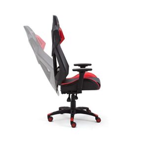 Chaise Gamer Robas Lund MC Racing B1 Noir/Rouge – 69x129x64 cm