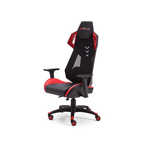 Chaise Gamer Robas Lund MC Racing B1 Noir/Rouge – 69x129x64 cm