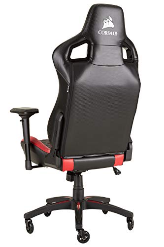 Fauteuil Gaming T1 Race Noir/Rouge – Ergonomique et Dossier Inclinable