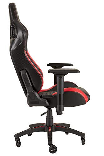 Fauteuil Gaming T1 Race Noir/Rouge – Ergonomique et Dossier Inclinable