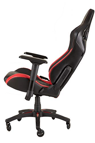 Fauteuil Gaming T1 Race Noir/Rouge – Ergonomique et Dossier Inclinable
