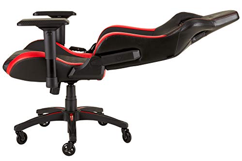 Fauteuil Gaming T1 Race Noir/Rouge – Ergonomique et Dossier Inclinable