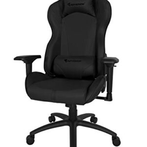 Siège Gamer AZGENON Z300 – Mousse Haute Densité, Réglable, Noir