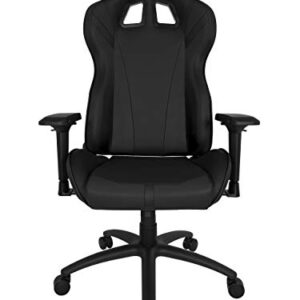 Siège Gamer AZGENON Z300 – Mousse Haute Densité, Réglable, Noir