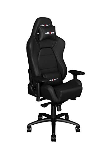 Siège Gamer ORAXEAT TK1000 avec Coussin Mémoire et Réglages Personnalisables – Noir