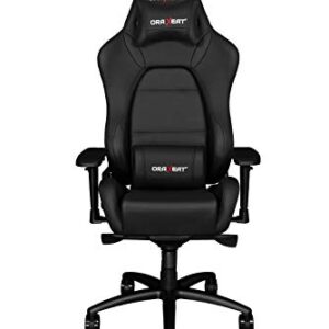 Siège Gamer ORAXEAT TK1000 avec Coussin Mémoire et Réglages Personnalisables – Noir