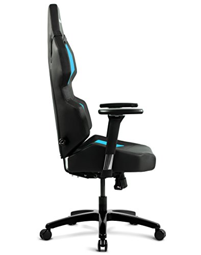 Siège Gamer Quersus Evos 302 Simili Cuir Noir Bleu S-L