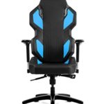 Siège Gamer Quersus Evos 302 Simili Cuir Noir Bleu S-L