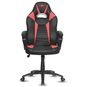 Siège Gamer Spirit Of Gamer Fighter Series – Fauteuil Similicuir Rouge Ergonomique