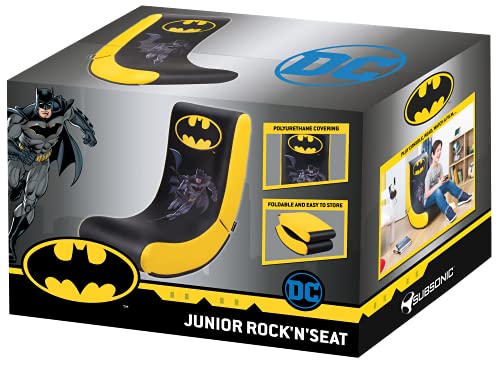 Siège Gamer Subsonic Batman Rock’n Seat Junior pour Enfants