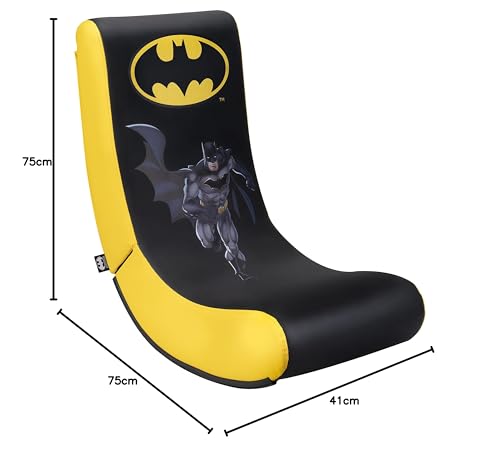 Siège Gamer Subsonic Batman Rock’n Seat Junior pour Enfants