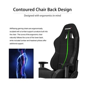 Siège Gaming AKRACING Core Série EX en Tissu Noir