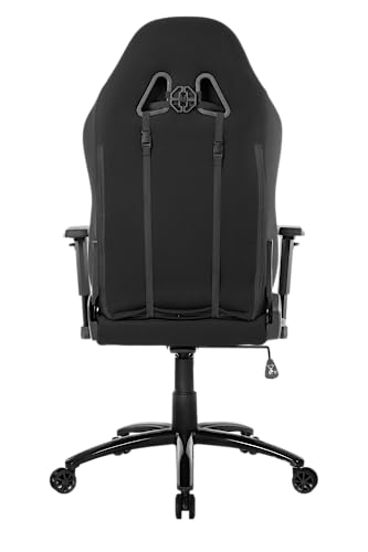 Siège Gaming AKRacing Opal – Tissu Noir, Confort Optimal pour Bureau