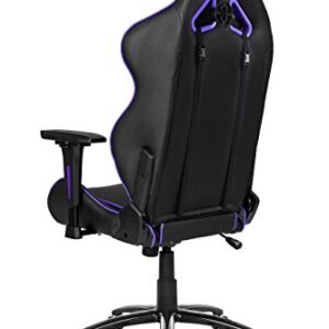 Siège de Jeu AKRacing LX Plus Noir et Violet pour PC