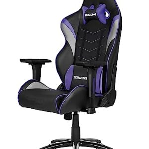 Siège de Jeu AKRacing LX Plus Noir et Violet pour PC