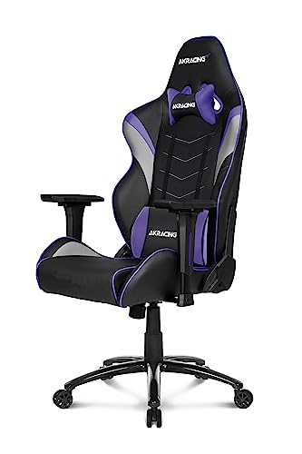 Siège de Jeu AKRacing LX Plus Noir et Violet pour PC